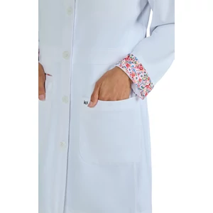 466 - 01 - KOI - Essential - Fusion Lab Coat - Fehér Premium Rugalmas Köpeny