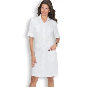 905 - 01 - KOI - Essential - Alexandra Dress - White