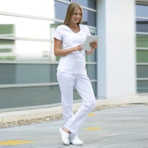 BARCO ESSENTIALS SCRUB SET - MUNKARUHA SZETT - Több színben - WHITE - NŐI